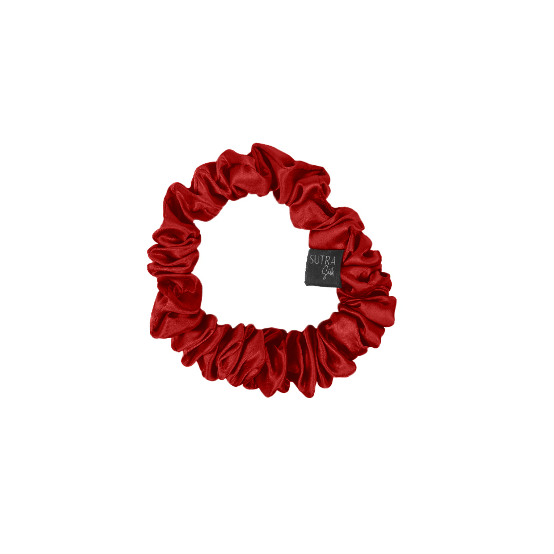 19 Momme Silk Scrunchies Medium - Sutra Silk
