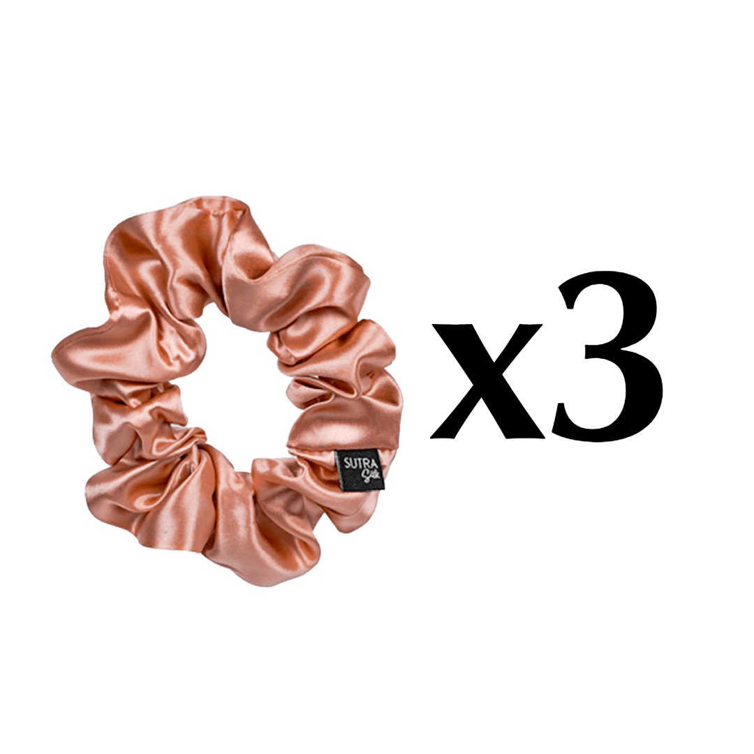 22 Momme Silk Scrunchies Large - Sutra Silk