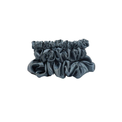 19 Momme Silk Scrunchies Mixed Size Set of 3 - Sutra Silk