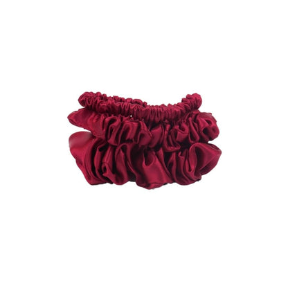19 Momme Silk Scrunchies Mixed Size Set of 3 - Sutra Silk