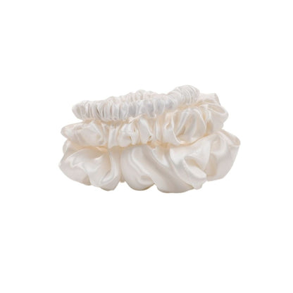 19 Momme Silk Scrunchies Mixed Size Set of 3 - Sutra Silk