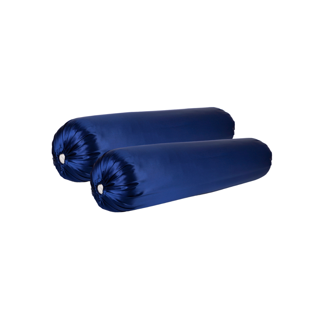 Silk Bolster Case Set of 2
