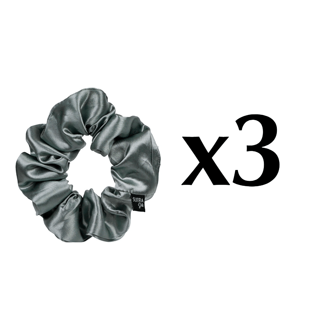 22 Momme Silk Scrunchies Large - Sutra Silk