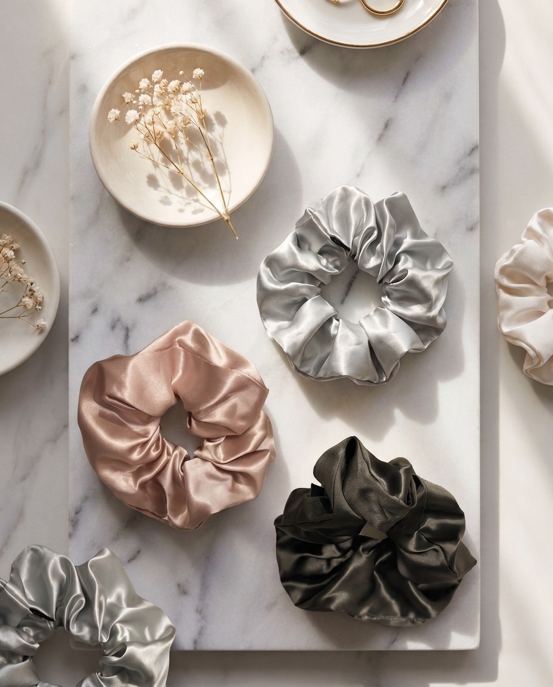 22 Momme Silk Scrunchies Jumbo
