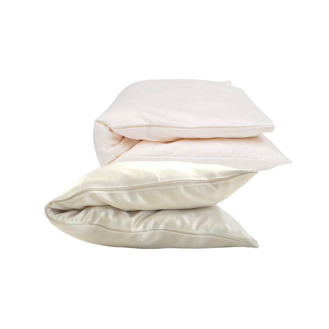 Silk Baby Pillow & Pillowcase Set