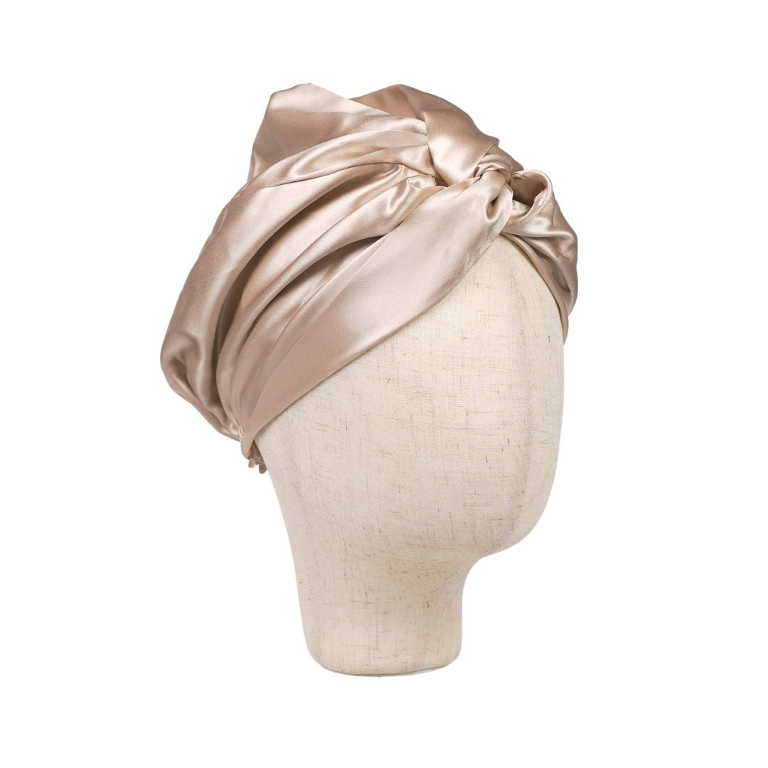 Double Sided Silk Bonnet with Adjustable Band