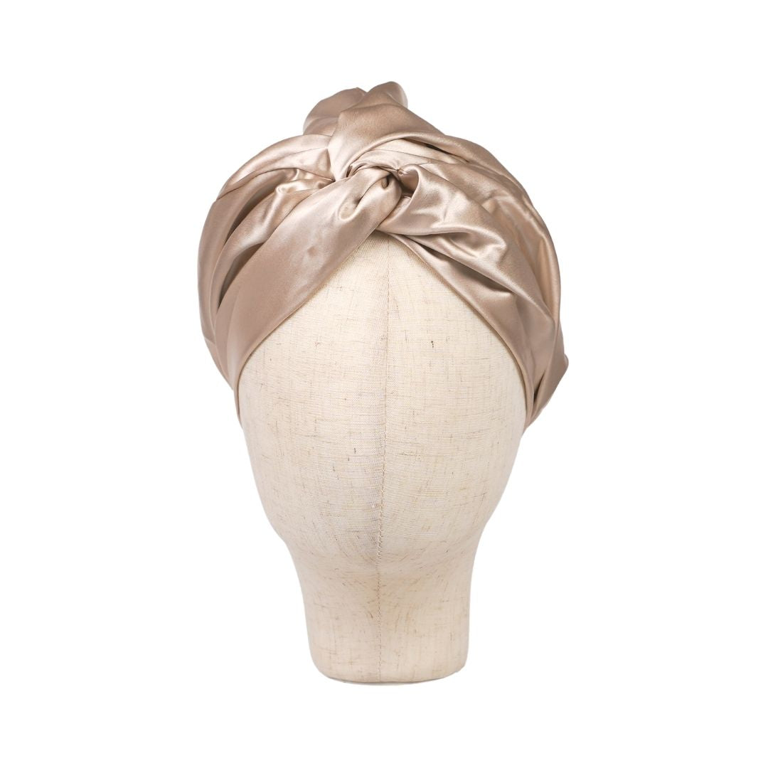 Double Sided Silk Bonnet with Adjustable Band