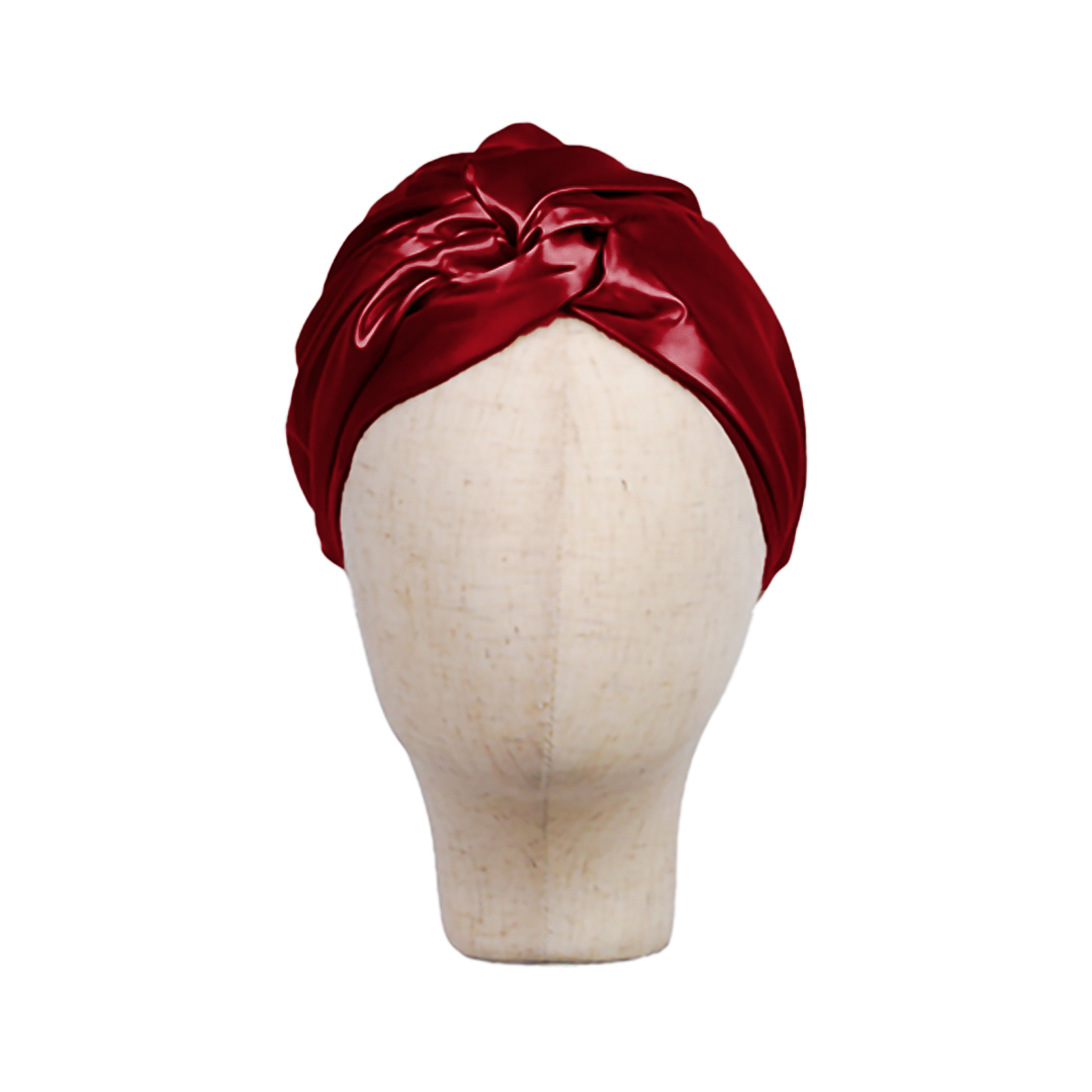 Double Sided Silk Bonnet with Adjustable Band