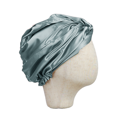 Double Sided Silk Bonnet with Adjustable Band