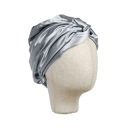 Double Sided Silk Bonnet with Adjustable Band