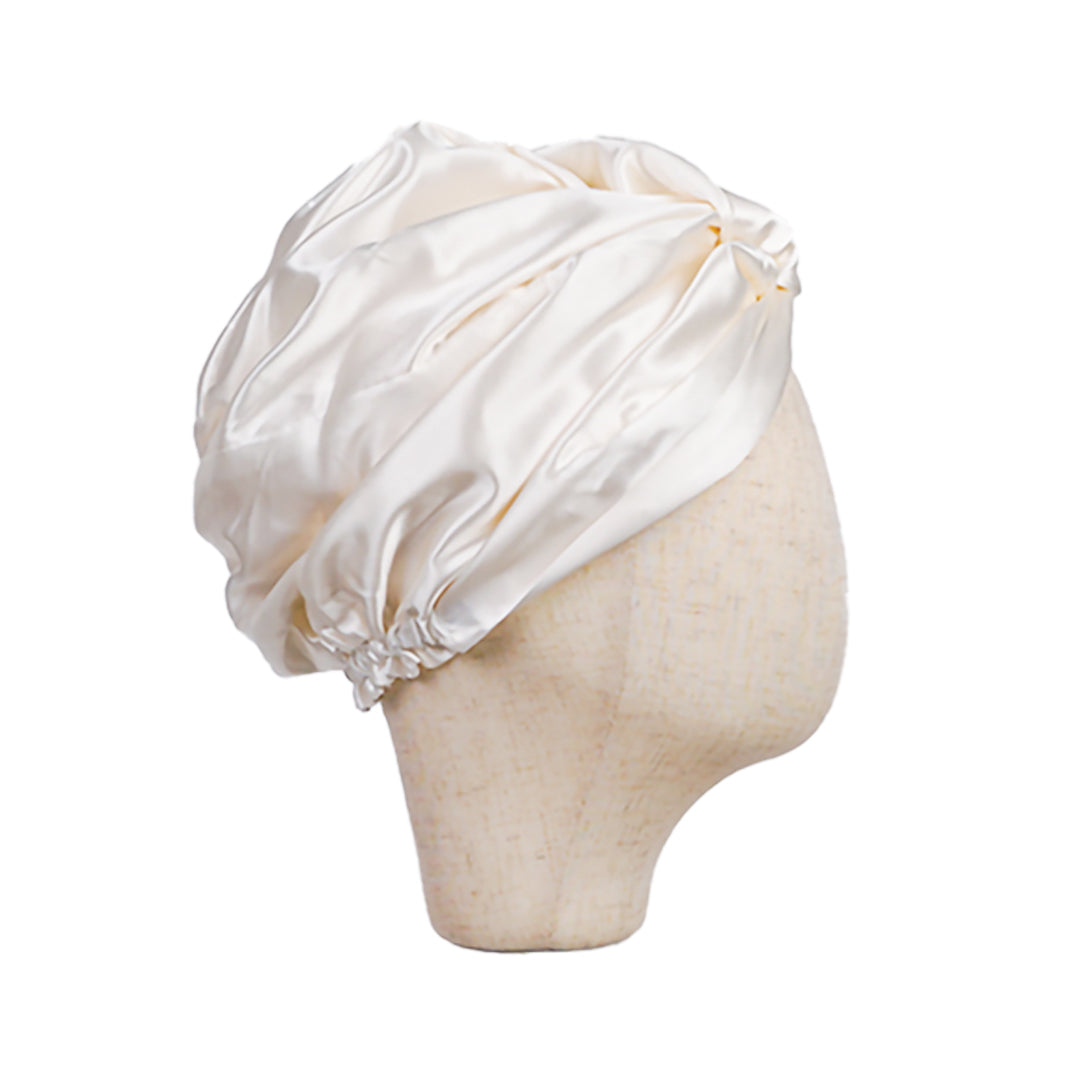 Double Sided Silk Bonnet with Adjustable Band