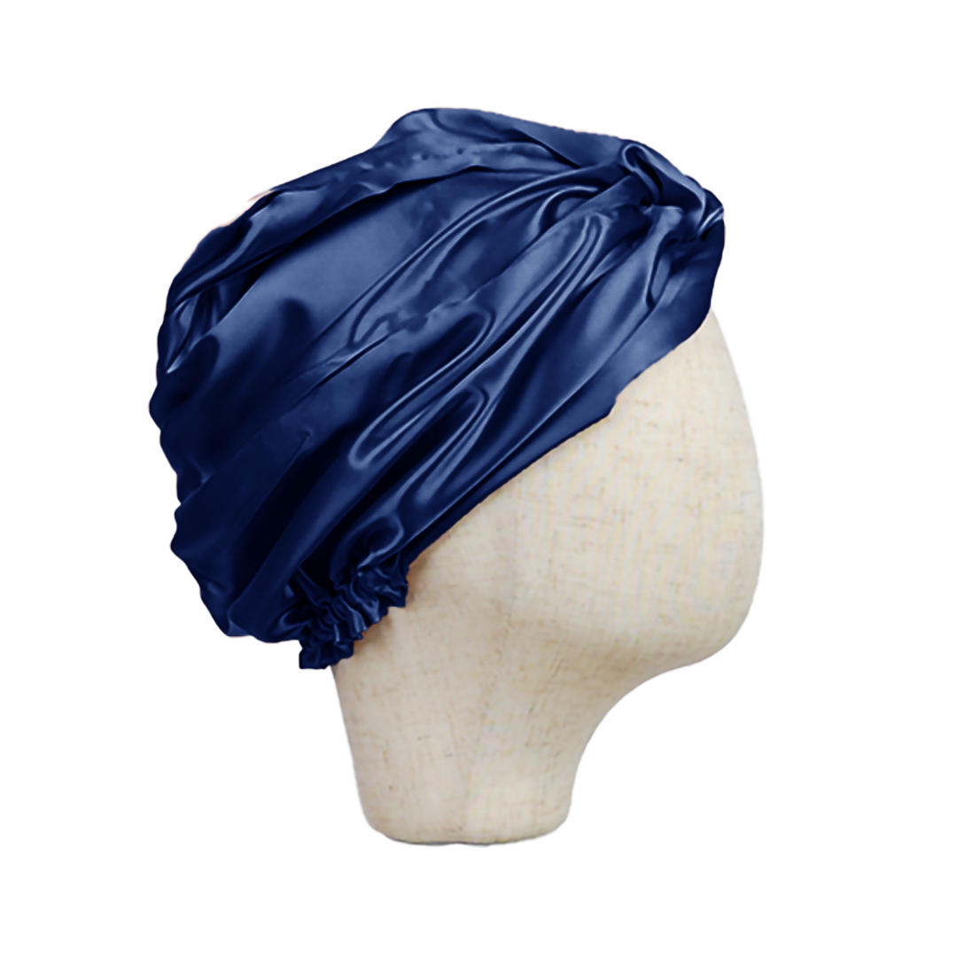 Double Sided Silk Bonnet with Adjustable Band