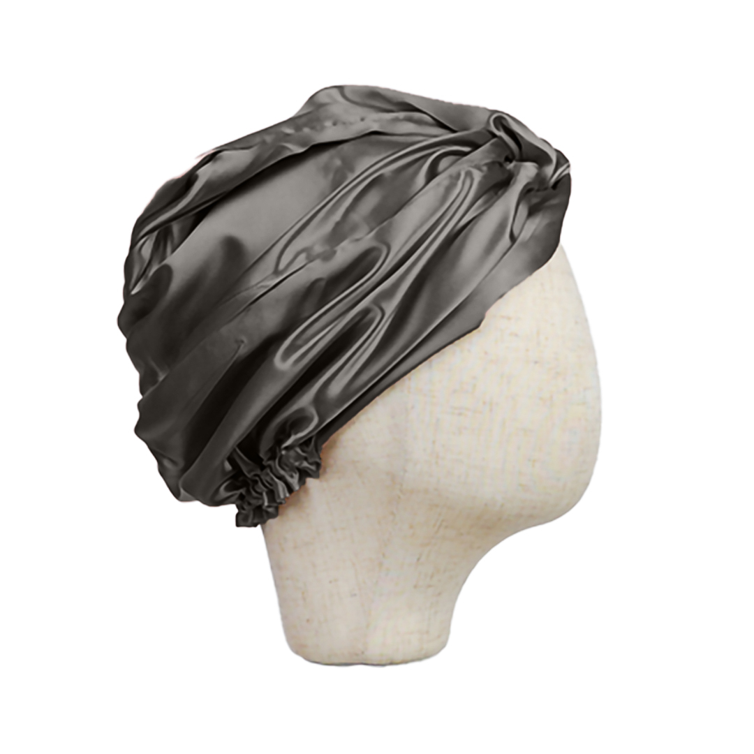 Double Sided Silk Bonnet with Adjustable Band