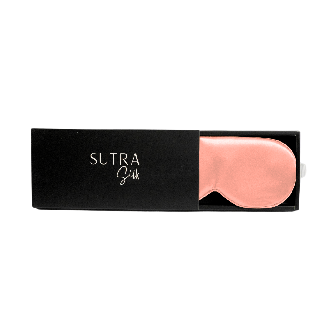 Silk 3D Eye Mask with Adjustable Strap