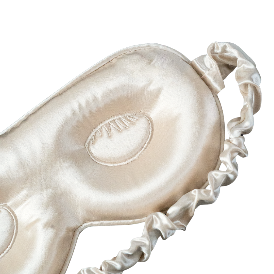 Silk 3D Eye Mask with Adjustable Strap