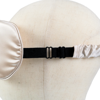 Silk 3D Eye Mask with Adjustable Strap