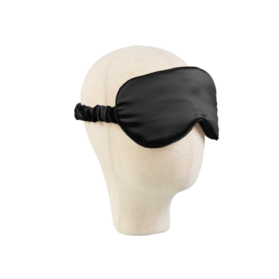 Three Eye Mask Luxury Silk 3D Eye Mask with Adjustable Silk Strap - Sutra Silk