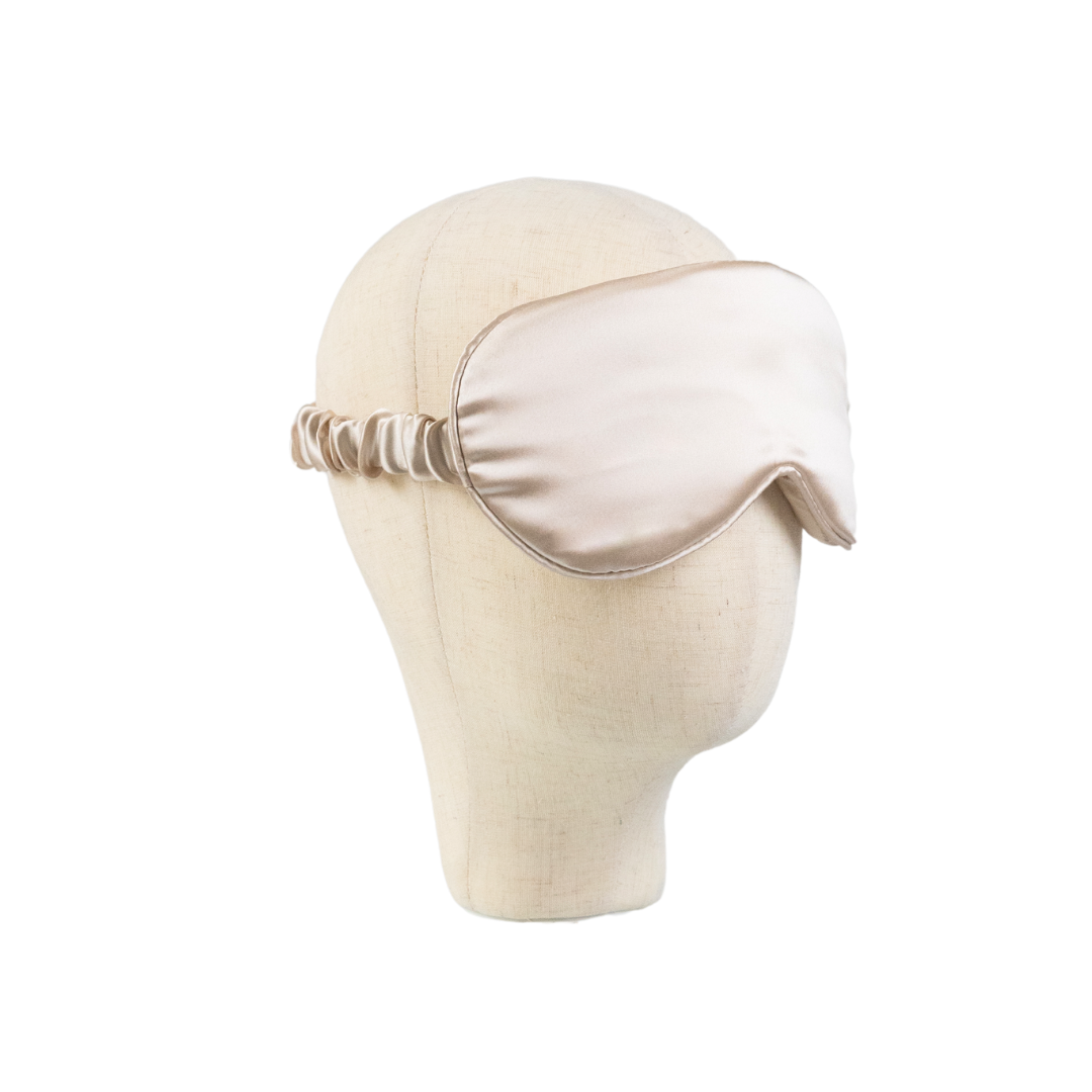 Silk 3D Eye Mask with Adjustable Strap