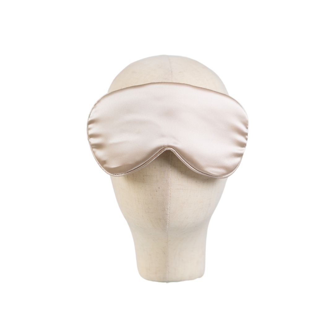 Silk 3D Eye Mask with Adjustable Strap