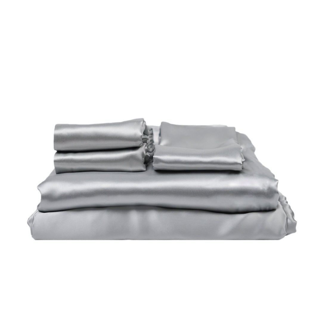 King 5 Piece Silk Bedding Set - Sutra Silk