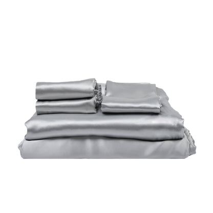 King 5 Piece Silk Bedding Set - Sutra Silk