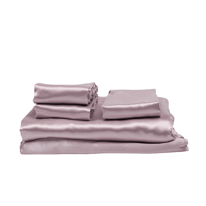Queen 5 Piece Silk Bedding Set - Sutra Silk
