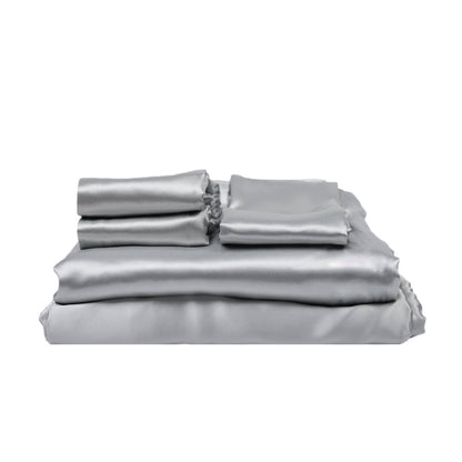 Queen 5 Piece Silk Bedding Set - Sutra Silk